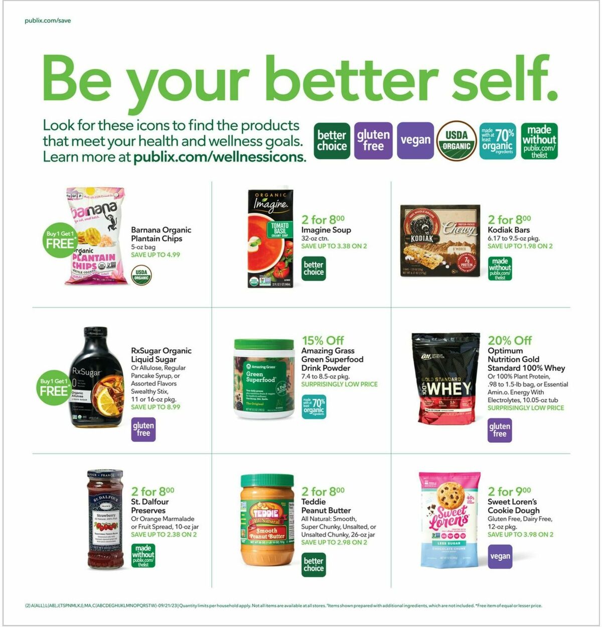 Publix Weekly Ad from September 20