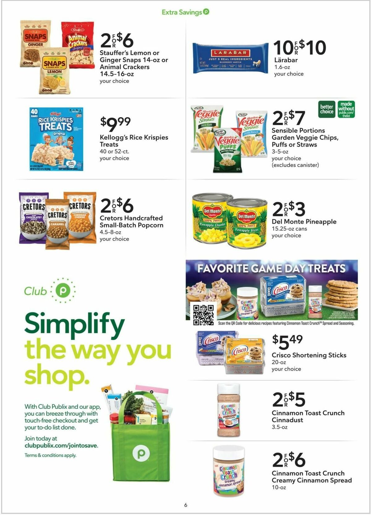 Publix Extra Savings Weekly Ad from September 23