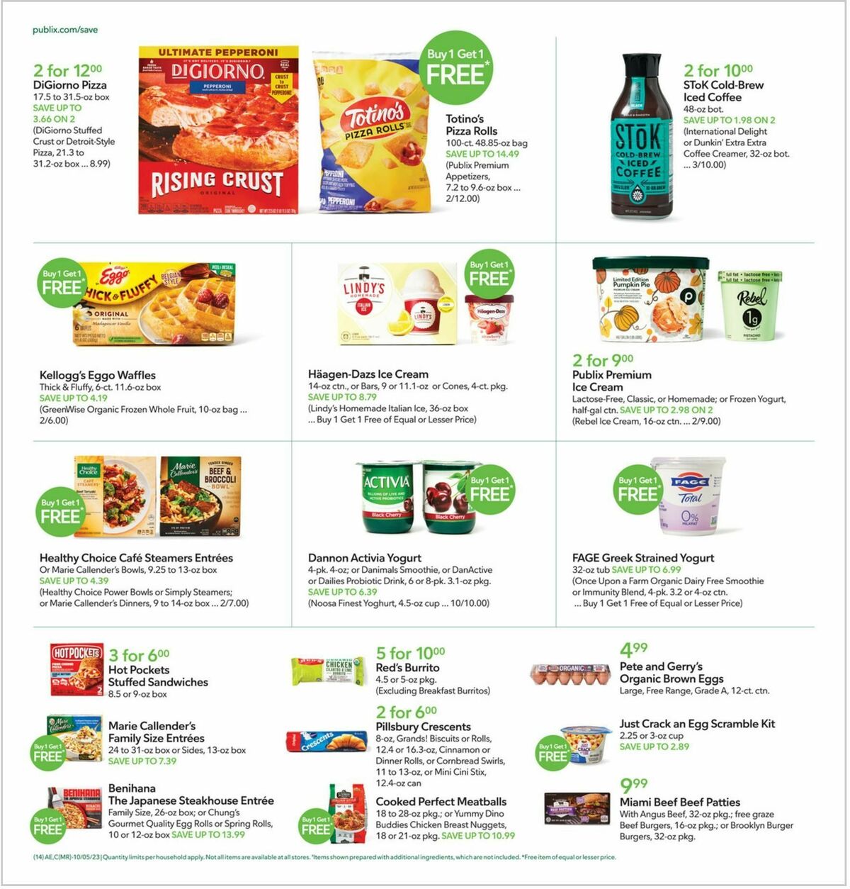 Publix Weekly Ad from October 4