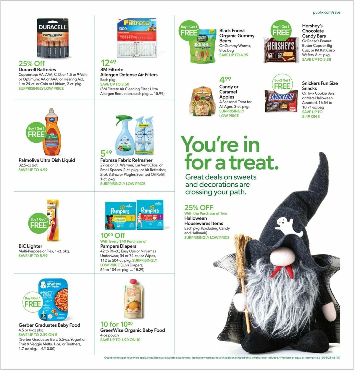 Publix Weekly Ad from October 4