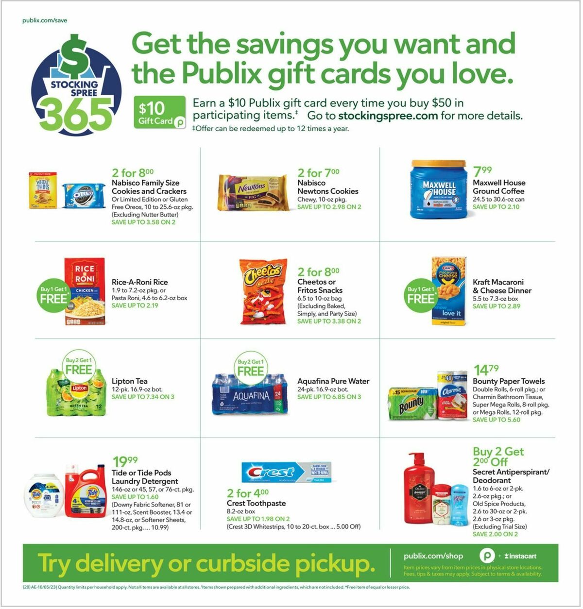 Publix Weekly Ad from October 4