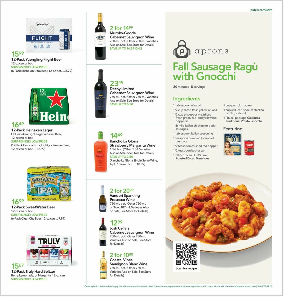 Publix Weekly Ad from October 4