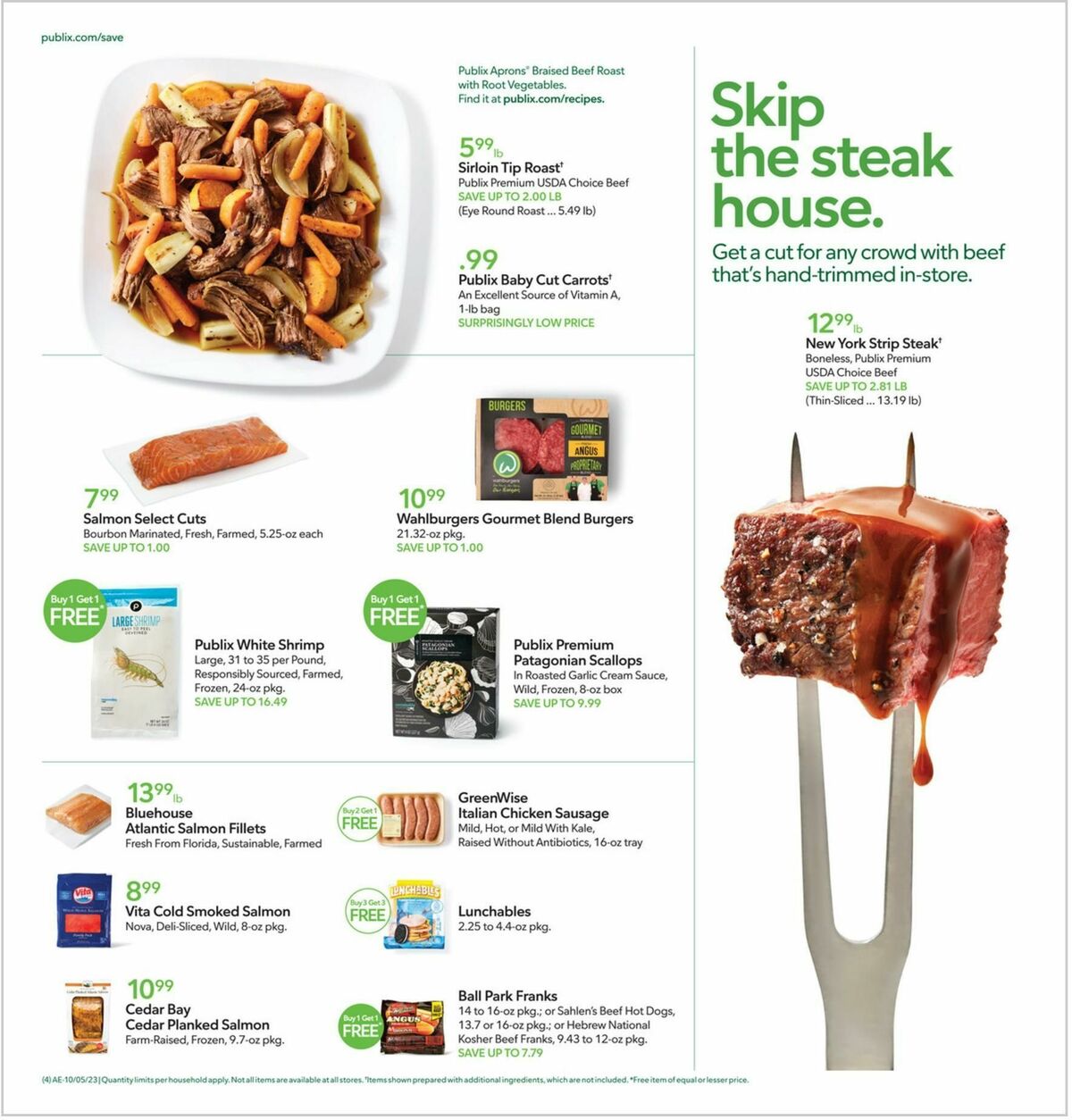 Publix Weekly Ad from October 4