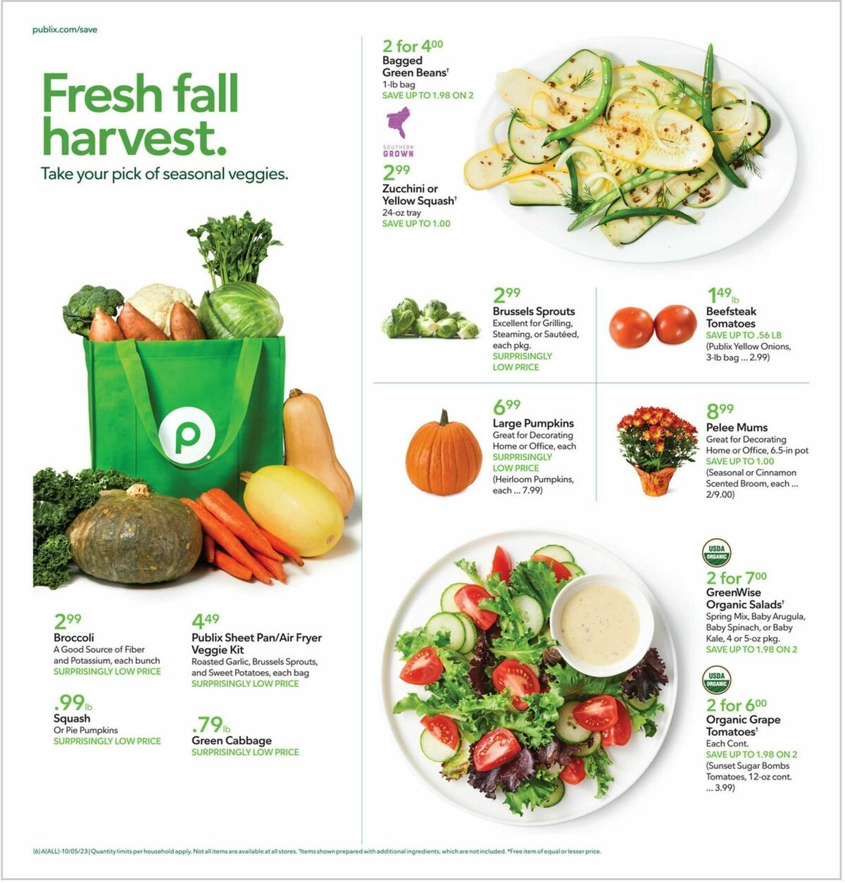 Publix Weekly Ad from October 4