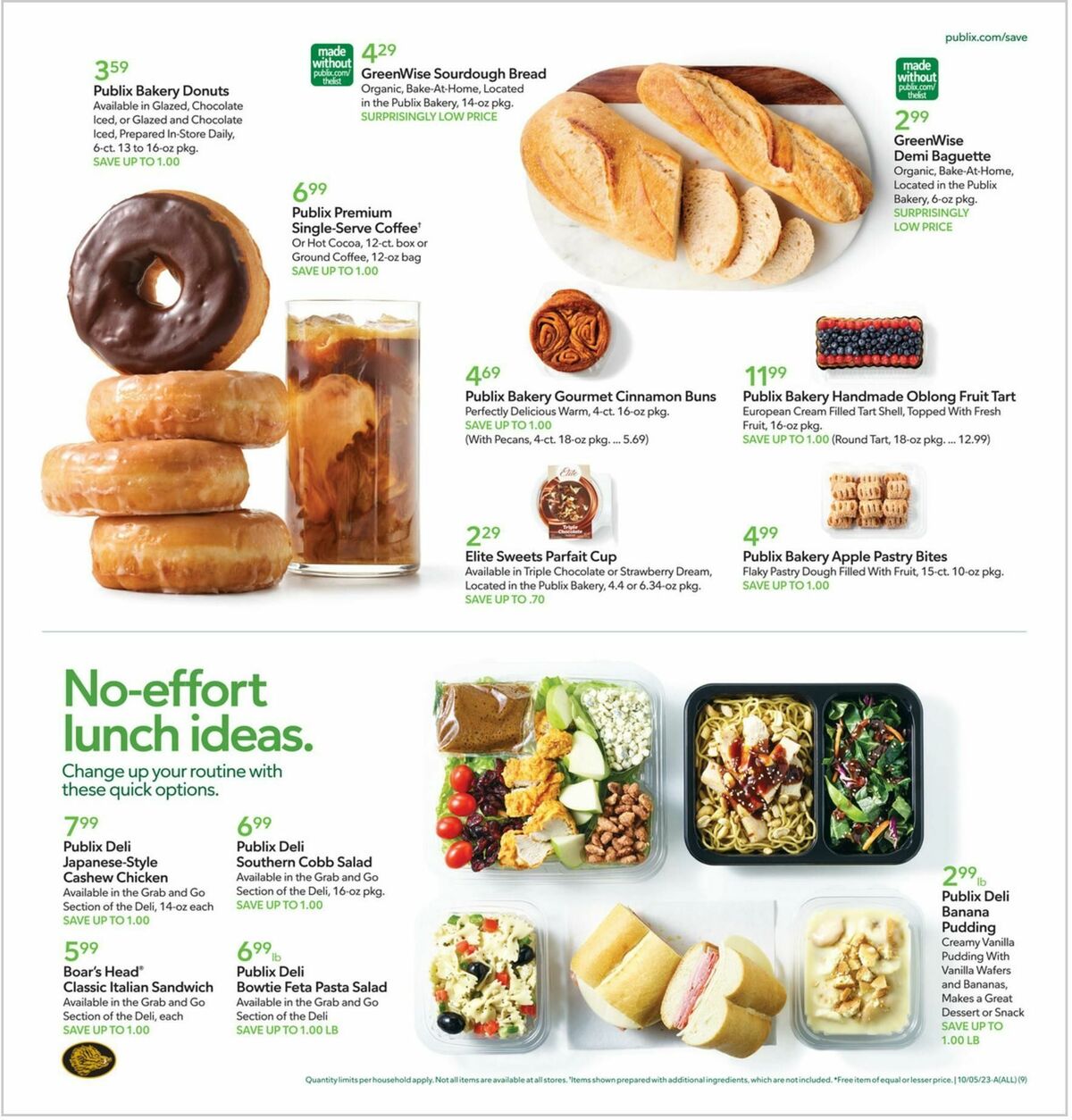 Publix Weekly Ad from October 4