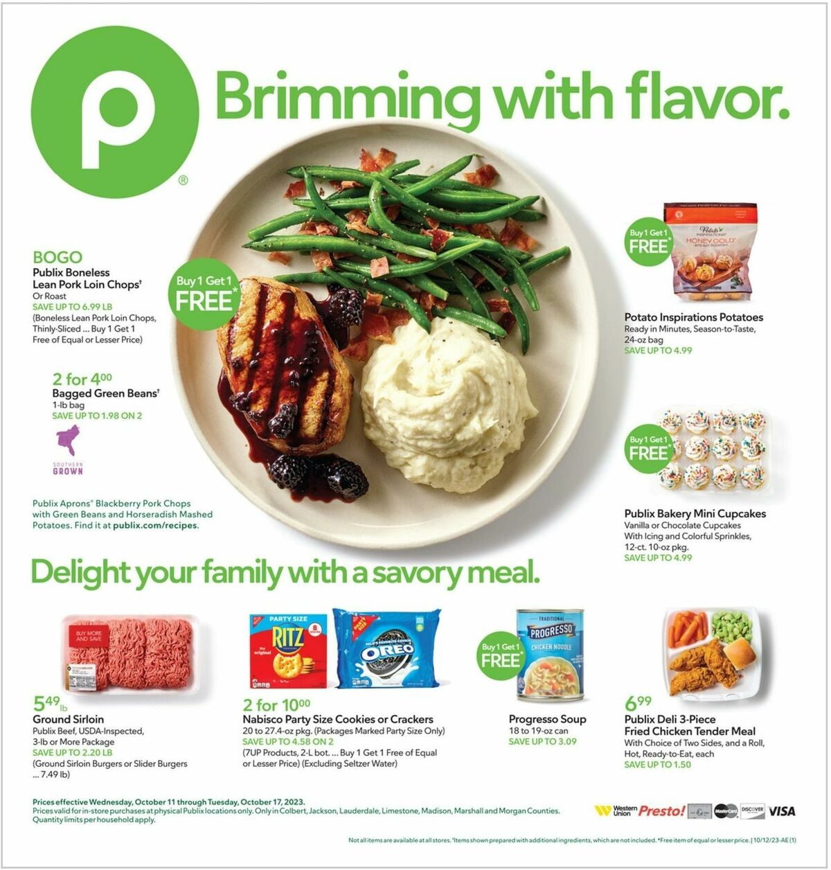 Publix Weekly Ad from October 11