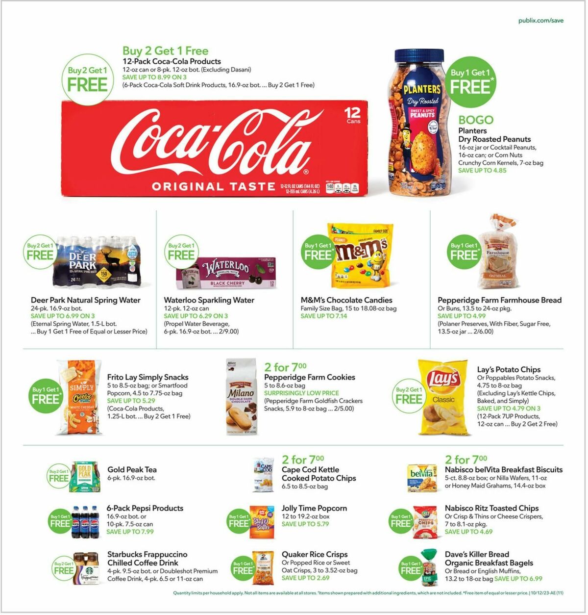 Publix Weekly Ad from October 11