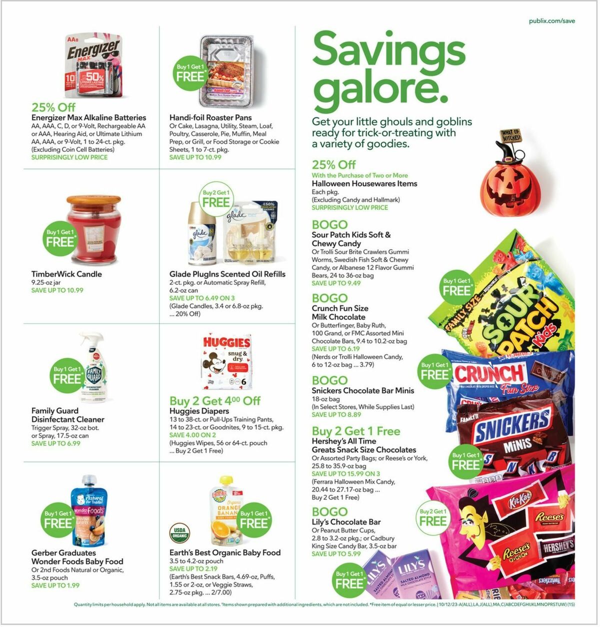 Publix Weekly Ad from October 11
