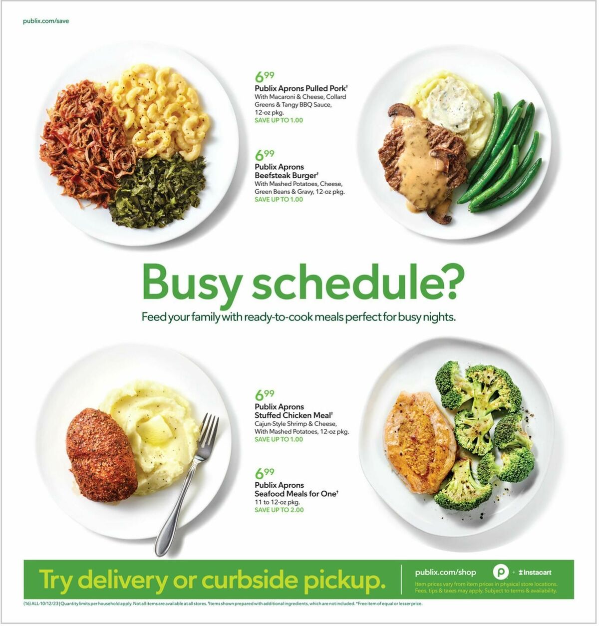 Publix Weekly Ad from October 11