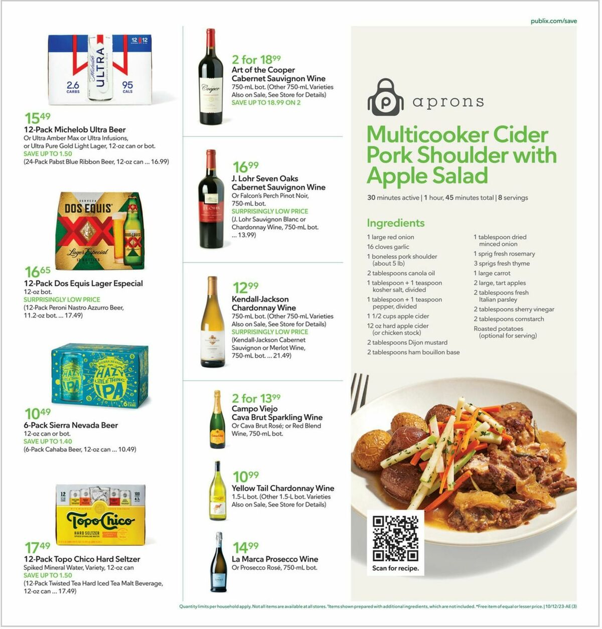 Publix Weekly Ad from October 11