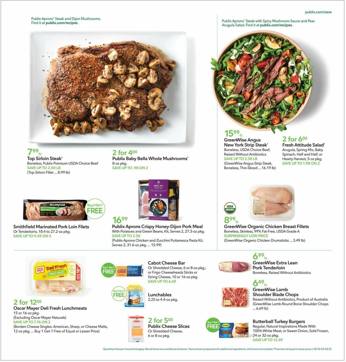 Publix Weekly Ad from October 11