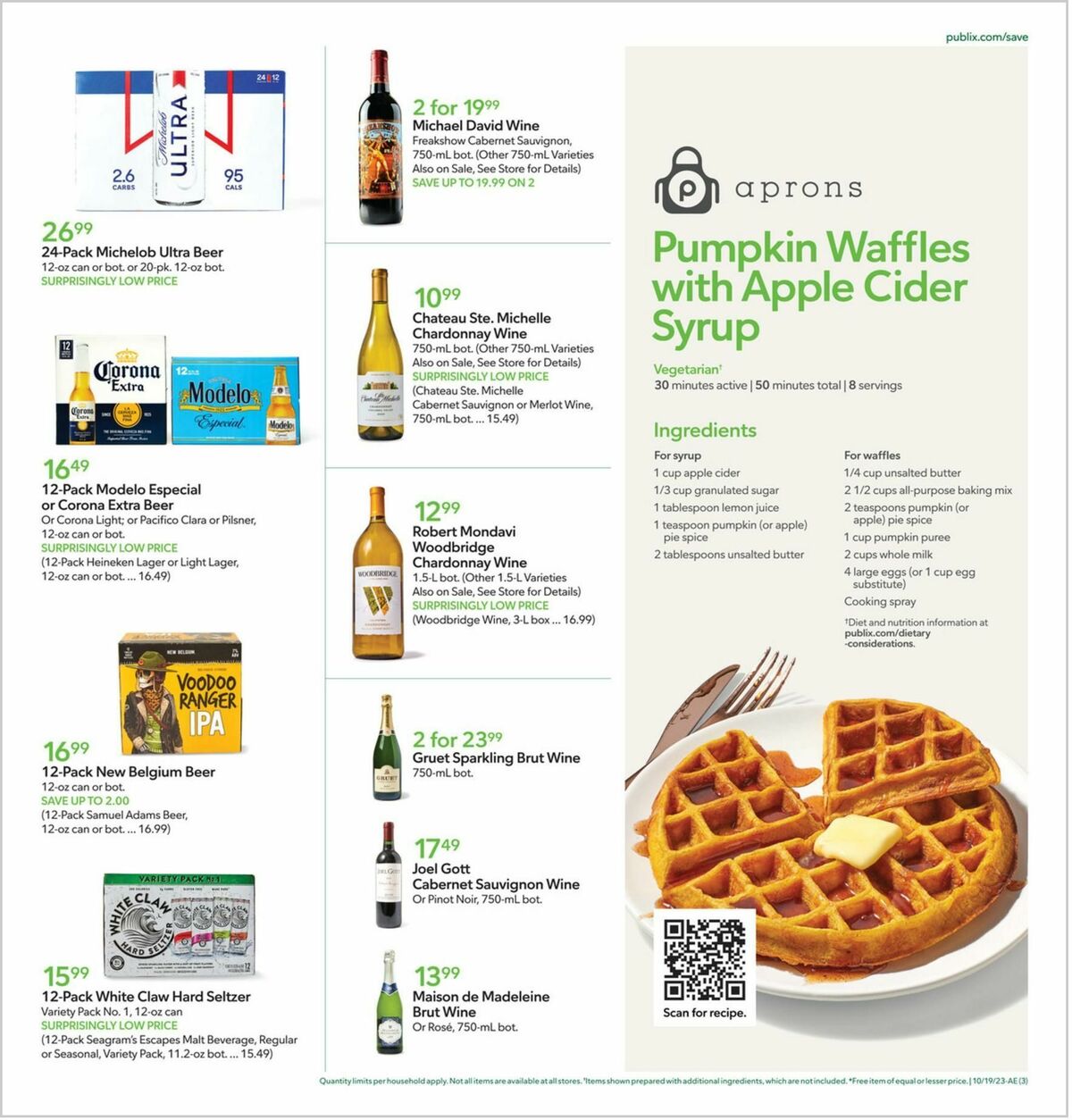 Publix Weekly Ad from October 18