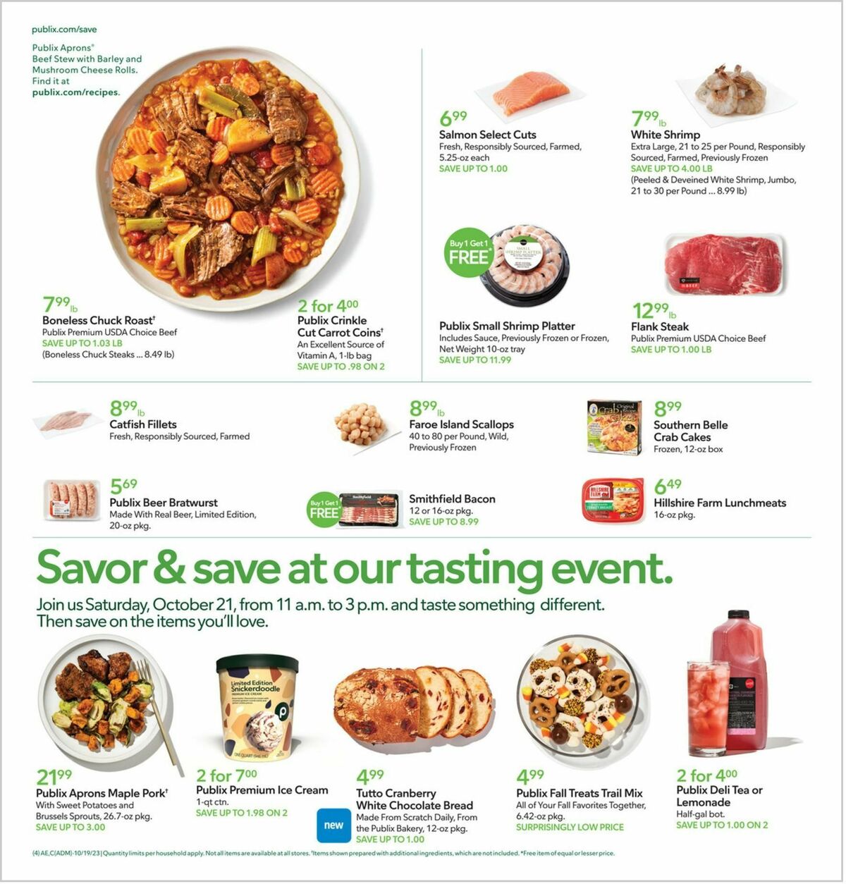 Publix Weekly Ad from October 18