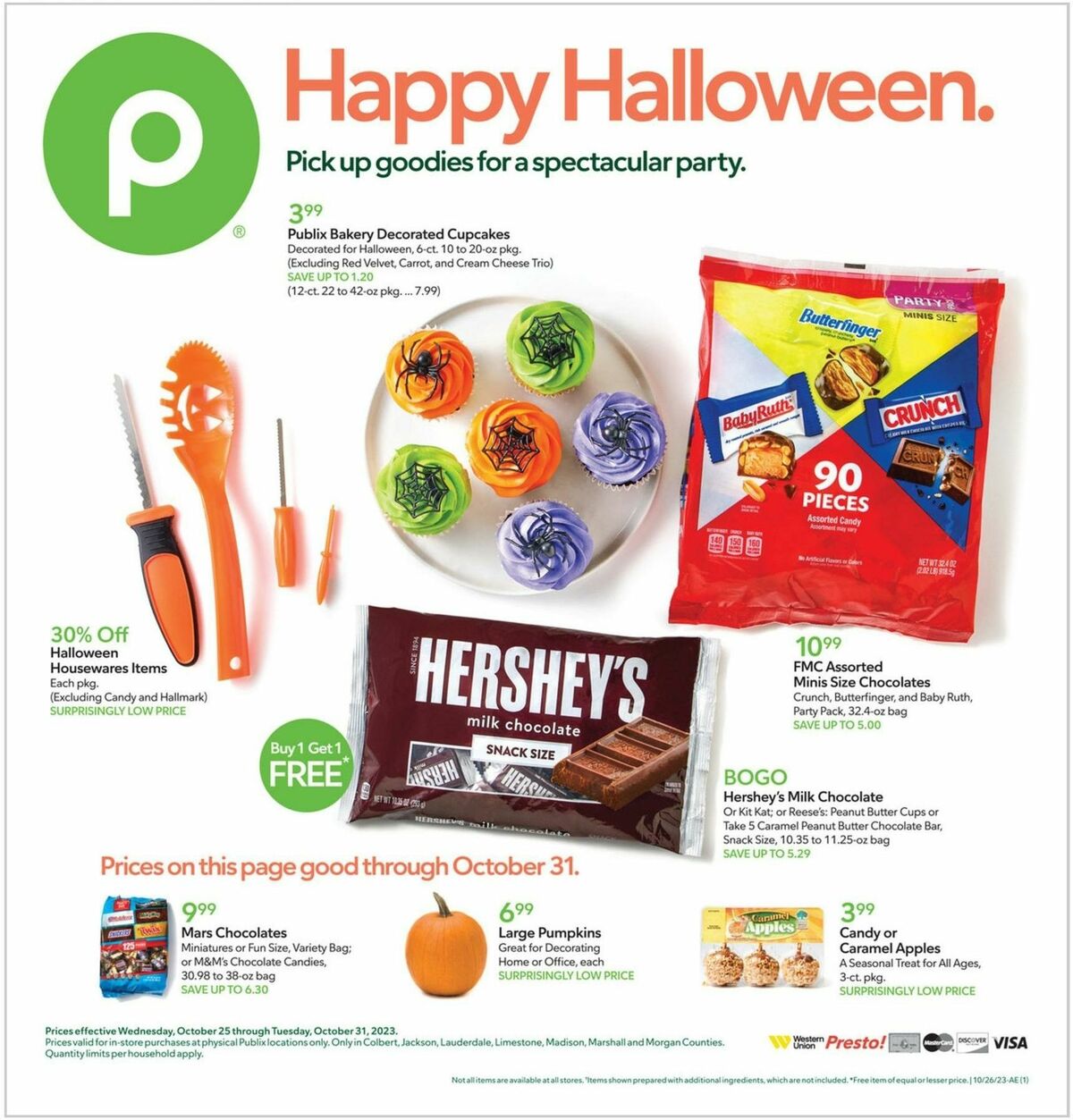 Publix Weekly Ad from October 25