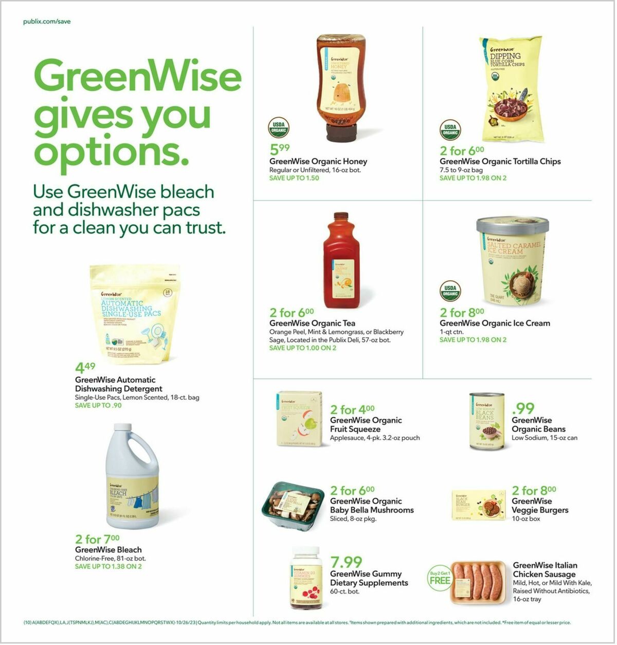 Publix Weekly Ad from October 25