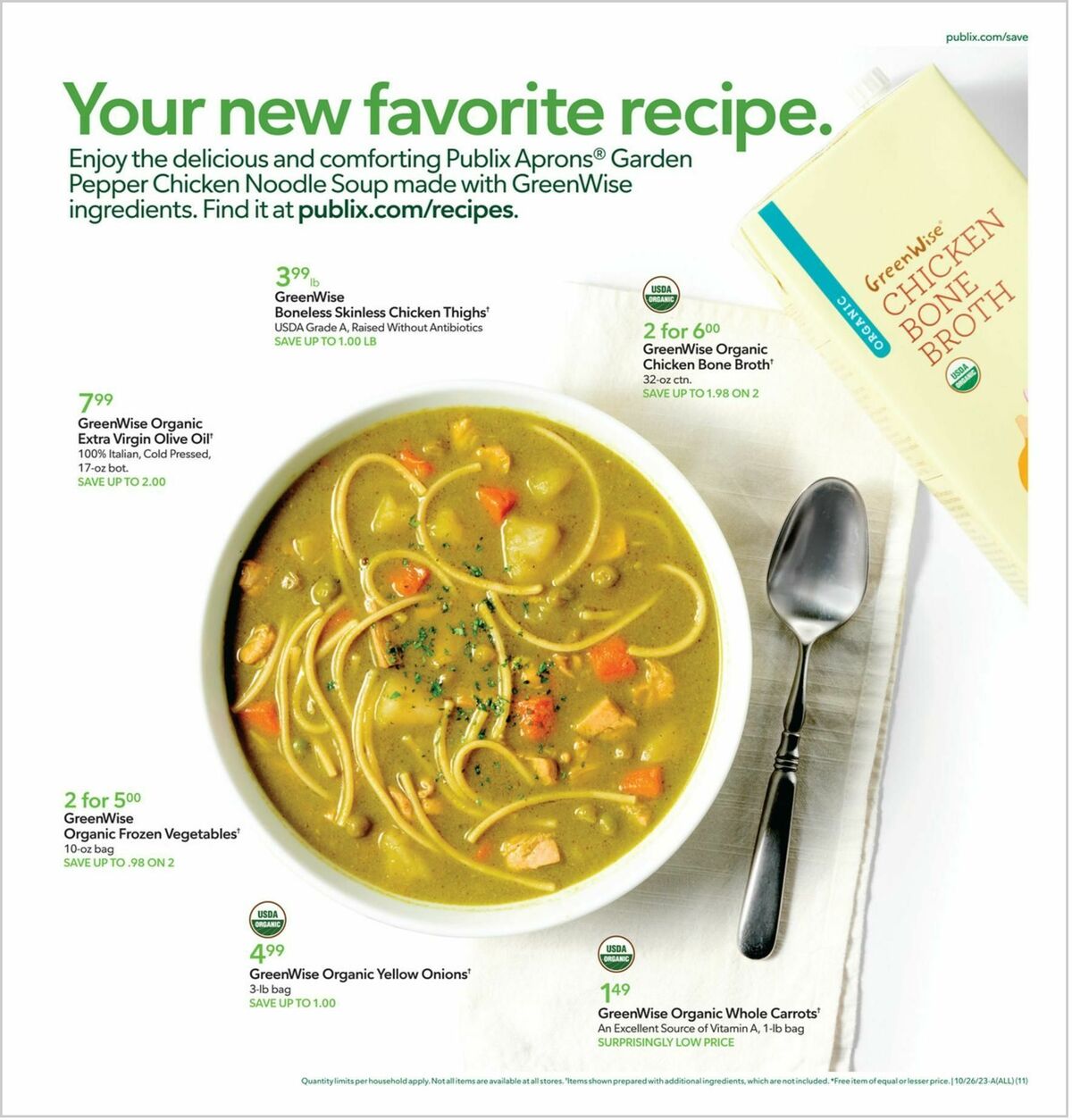 Publix Weekly Ad from October 25