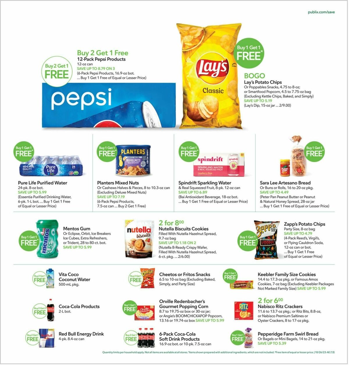 Publix Weekly Ad from October 25