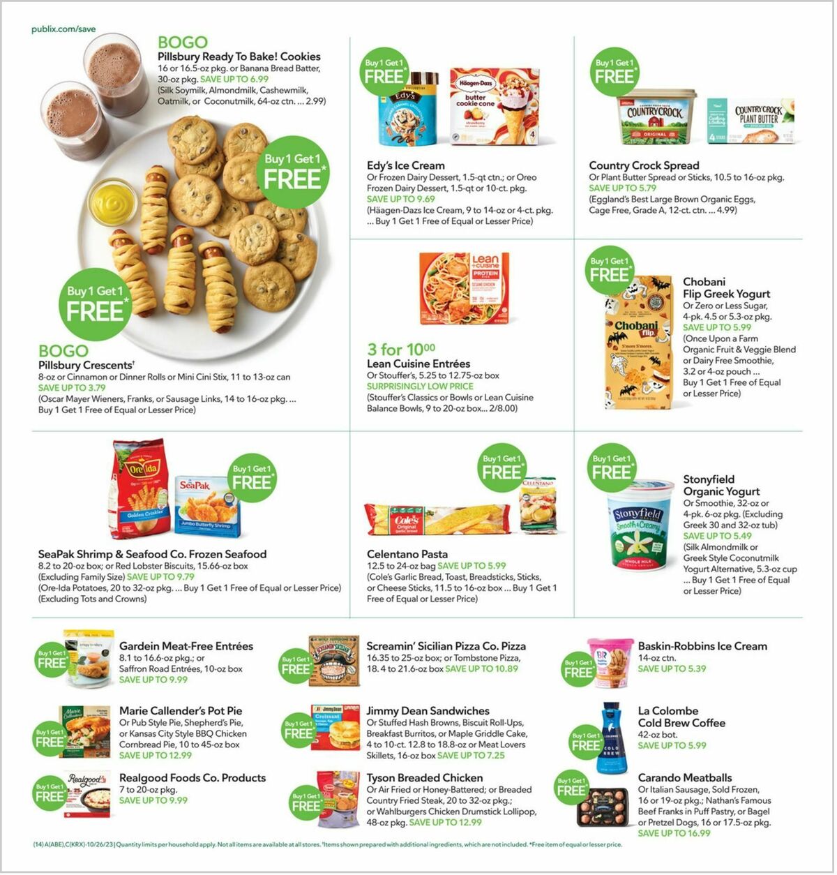 Publix Weekly Ad from October 25