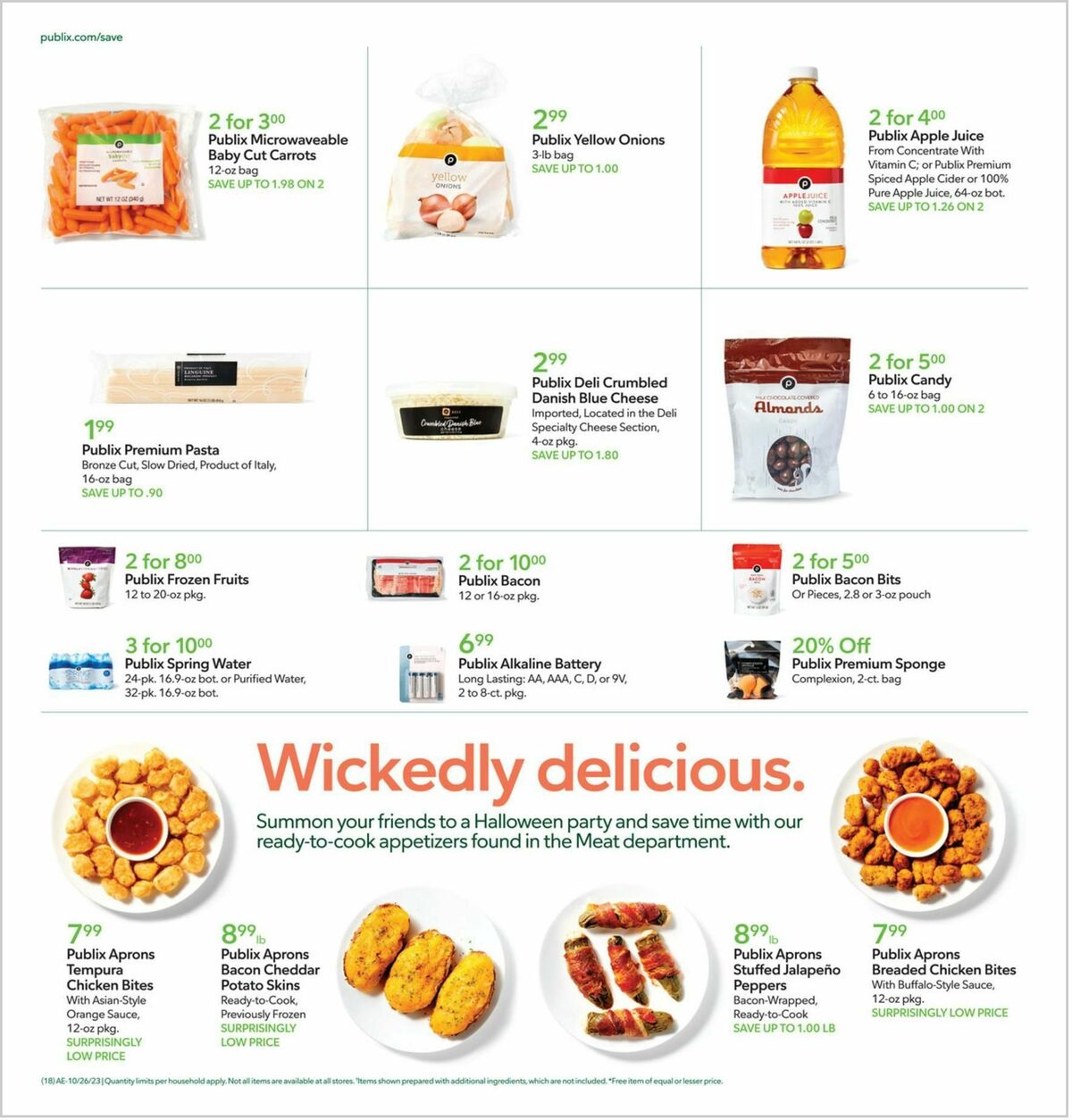 Publix Weekly Ad from October 25