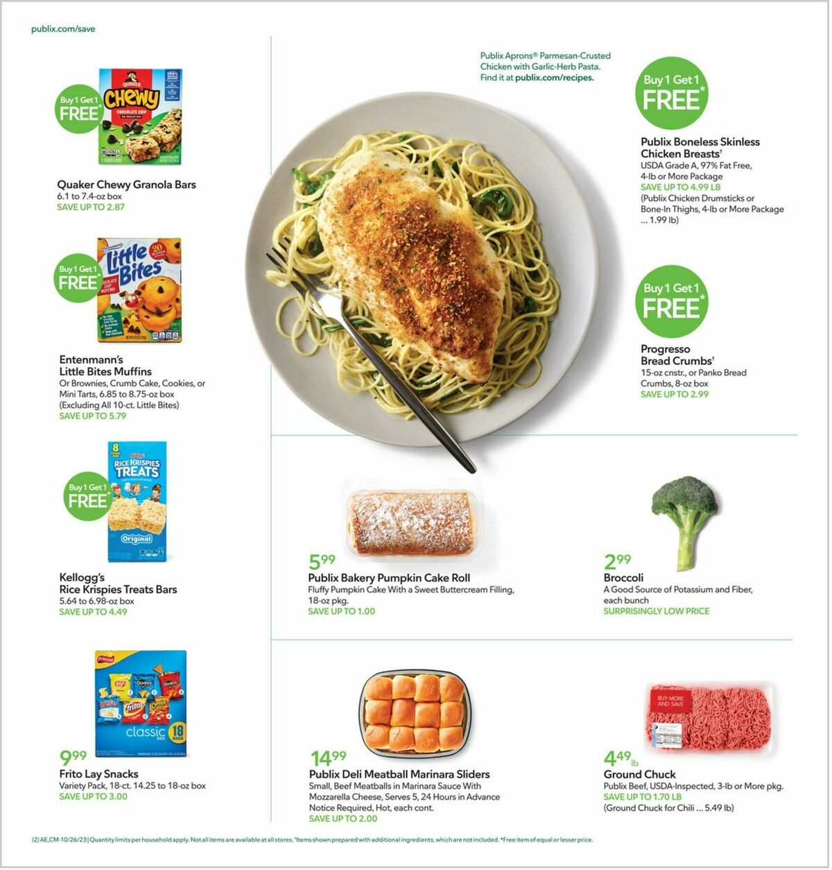Publix Weekly Ad from October 25
