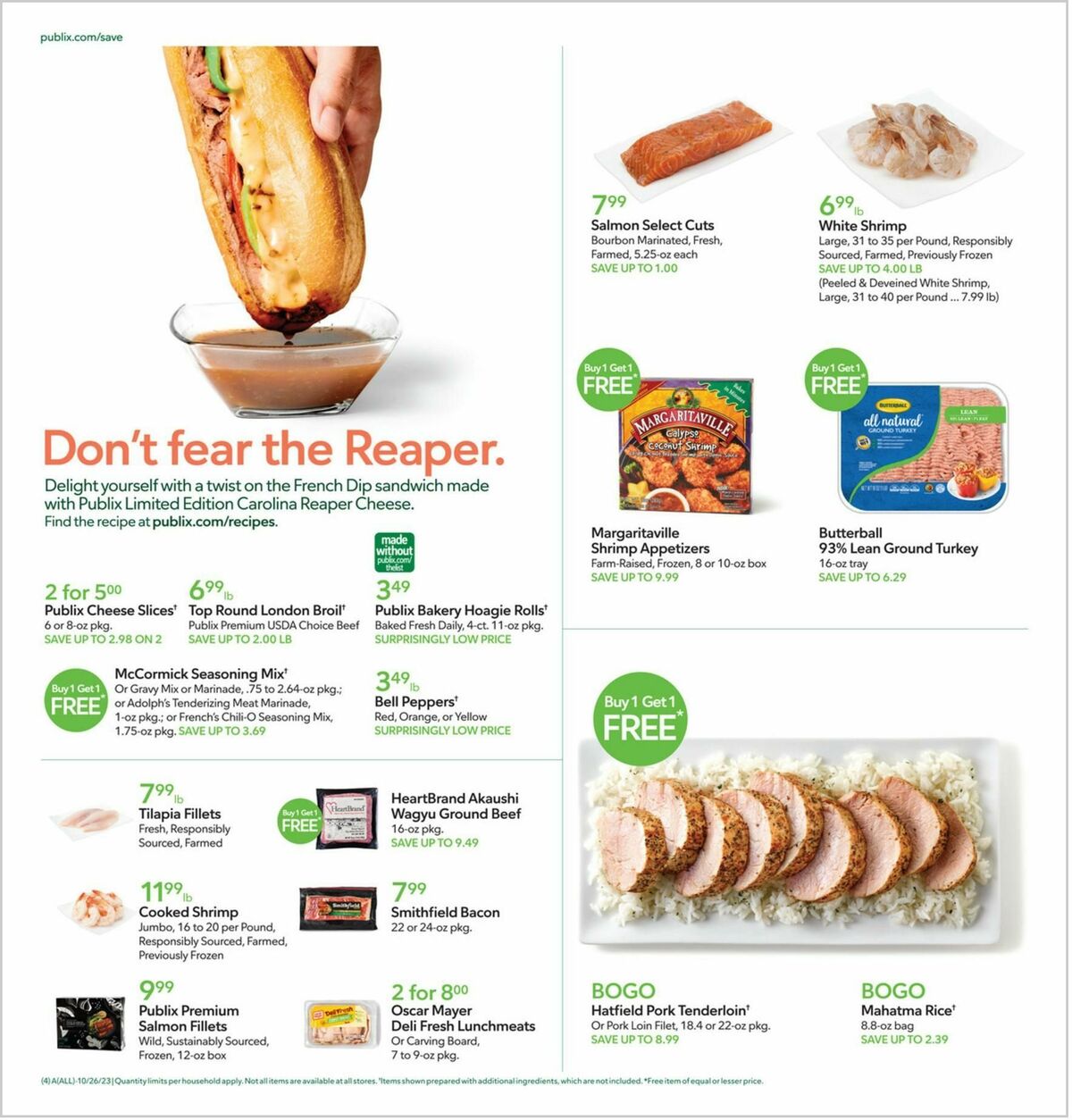 Publix Weekly Ad from October 25