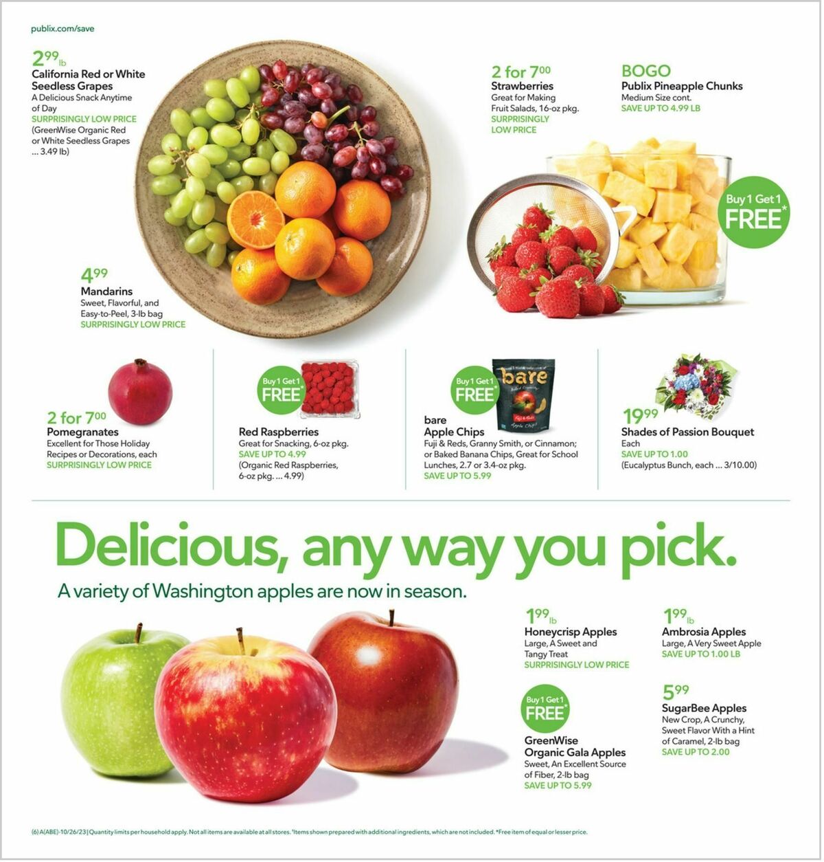 Publix Weekly Ad from October 25