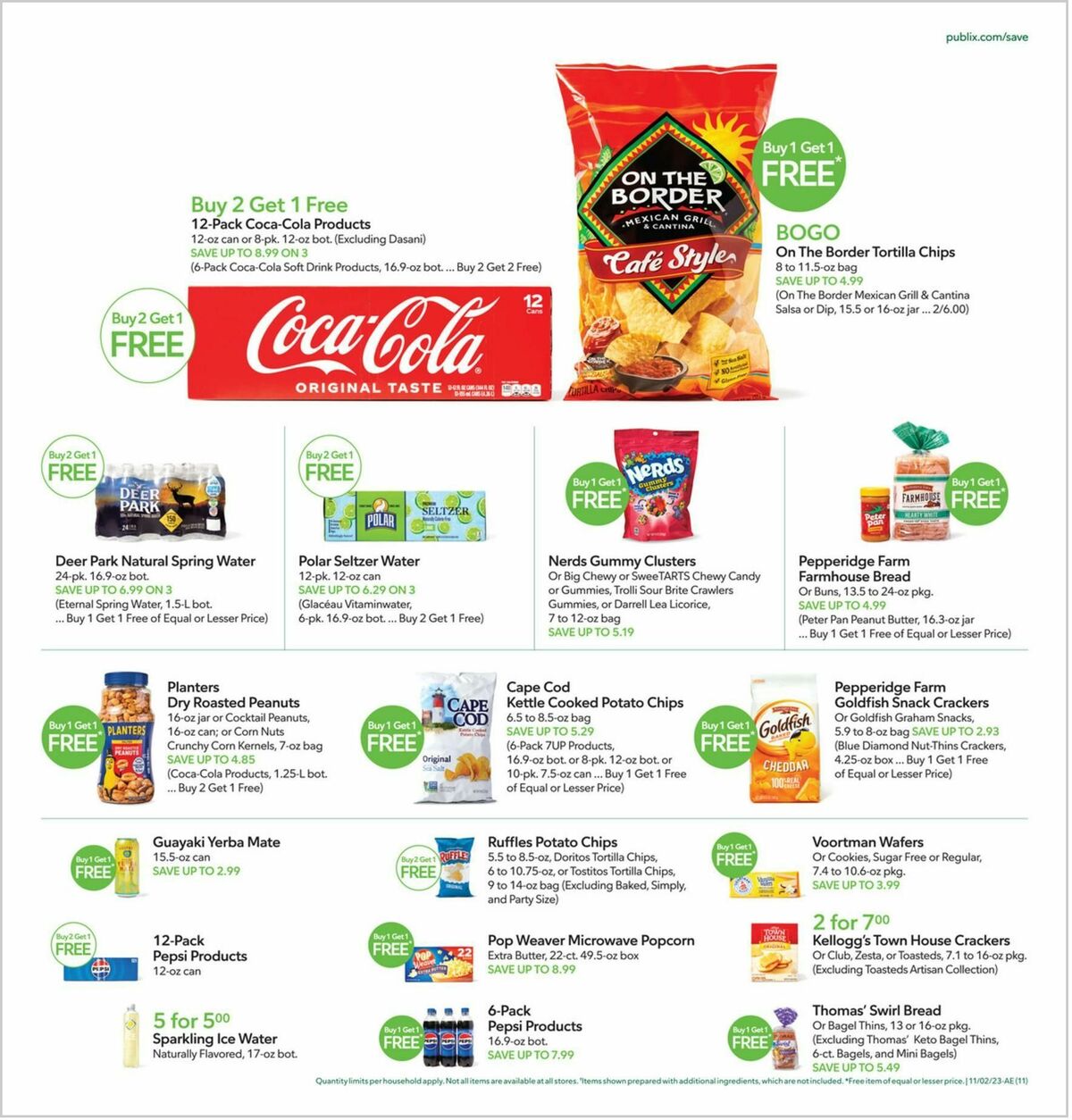 Publix Weekly Ad from November 1
