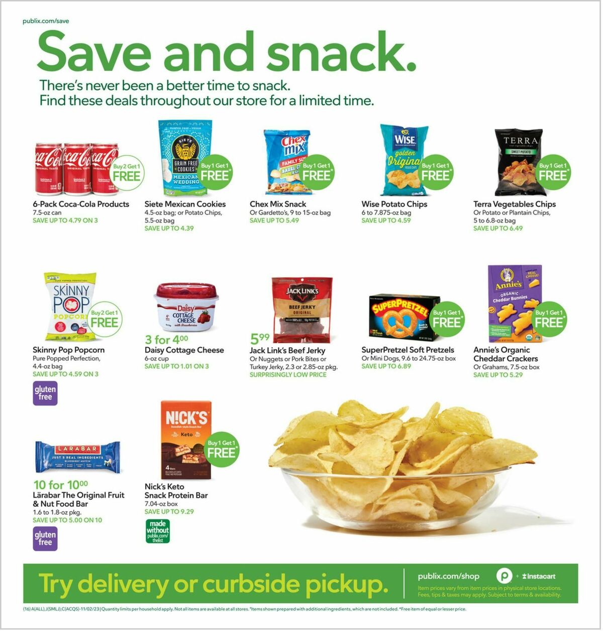 Publix Weekly Ad from November 1