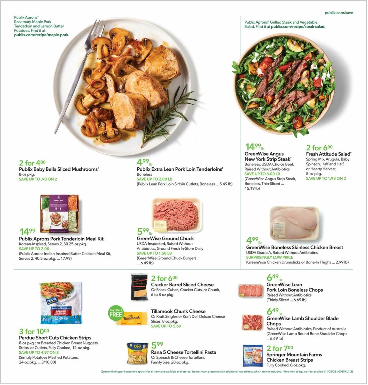 Publix Weekly Ad from November 1