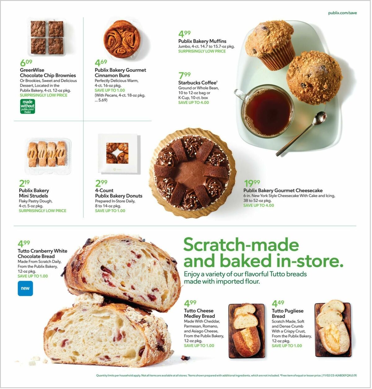 Publix Weekly Ad from November 1