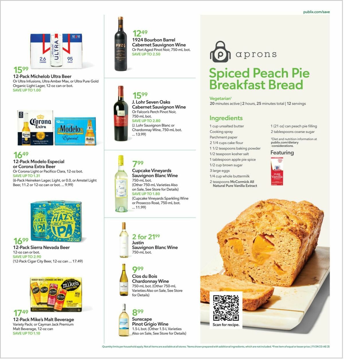 Publix Weekly Ad from November 24