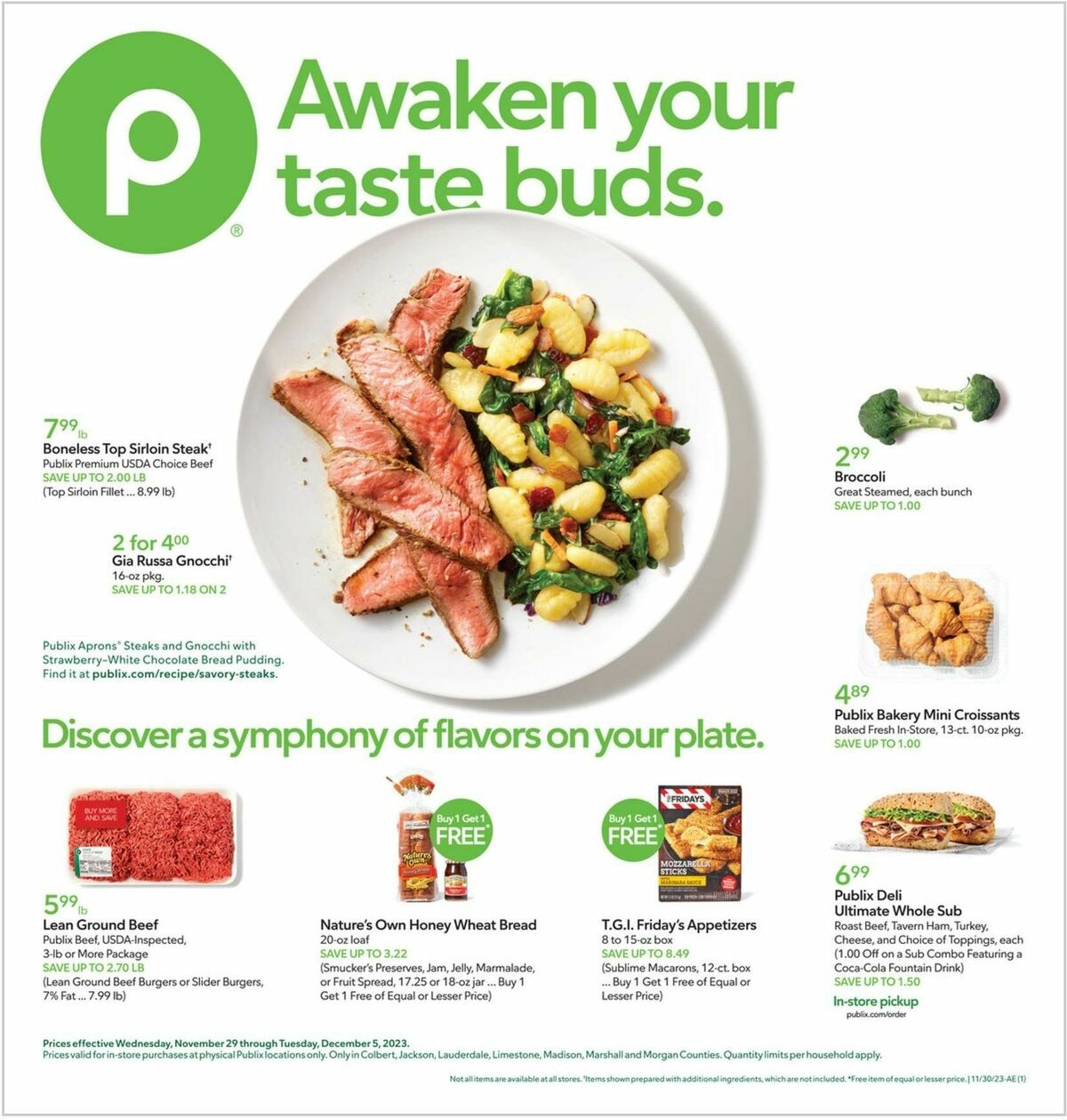 Publix Weekly Ad from November 29