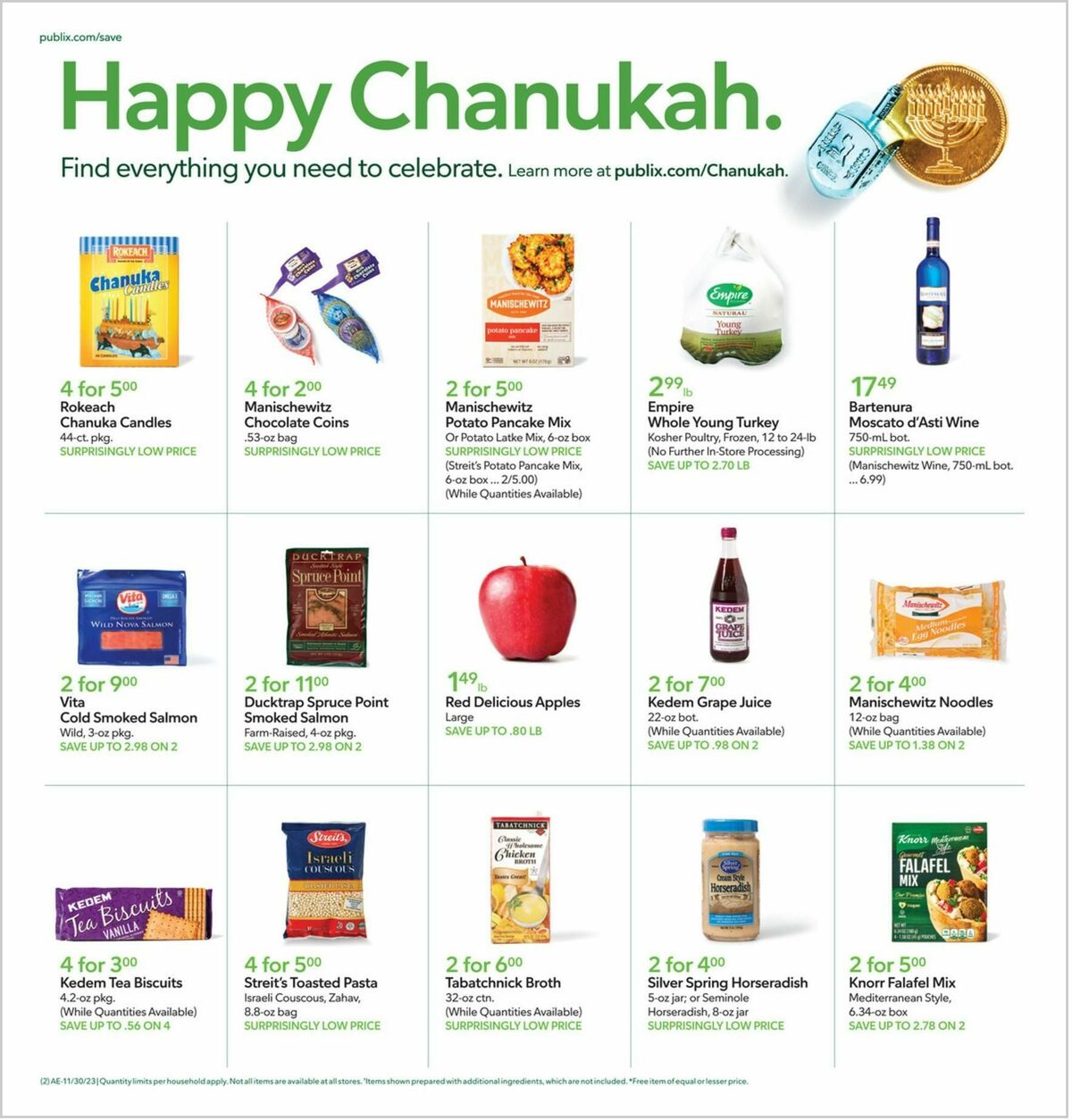 Publix Weekly Ad from November 29