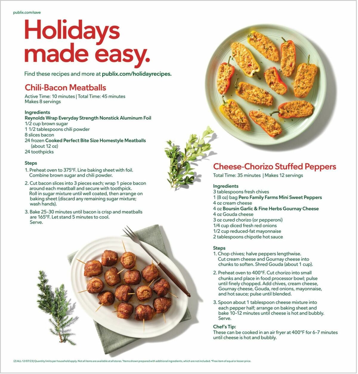 Publix Weekly Ad from December 6