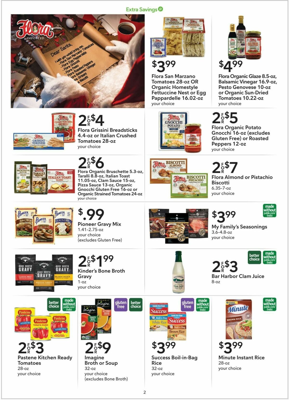 Publix Extra Savings Weekly Ad from December 16