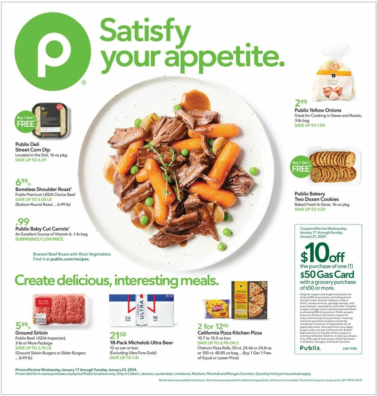 Publix Weekly Ad from January 17