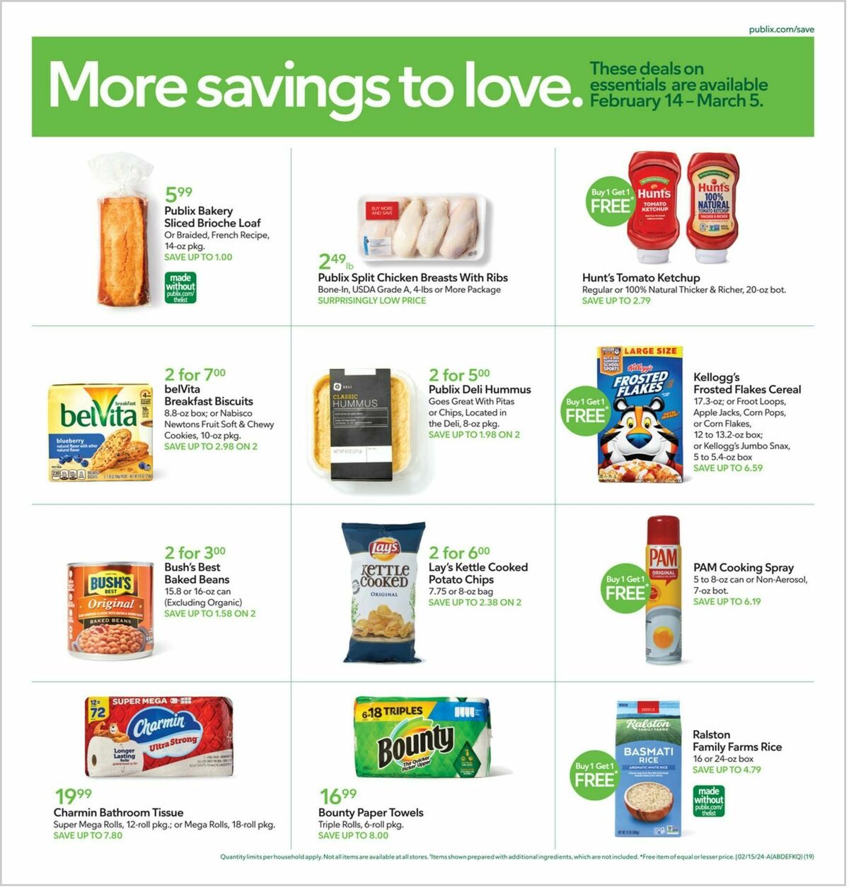 Publix Weekly Ad from February 14