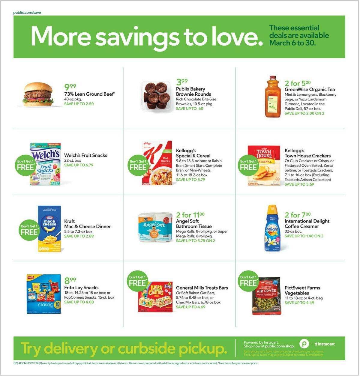 Publix Weekly Ad from March 6