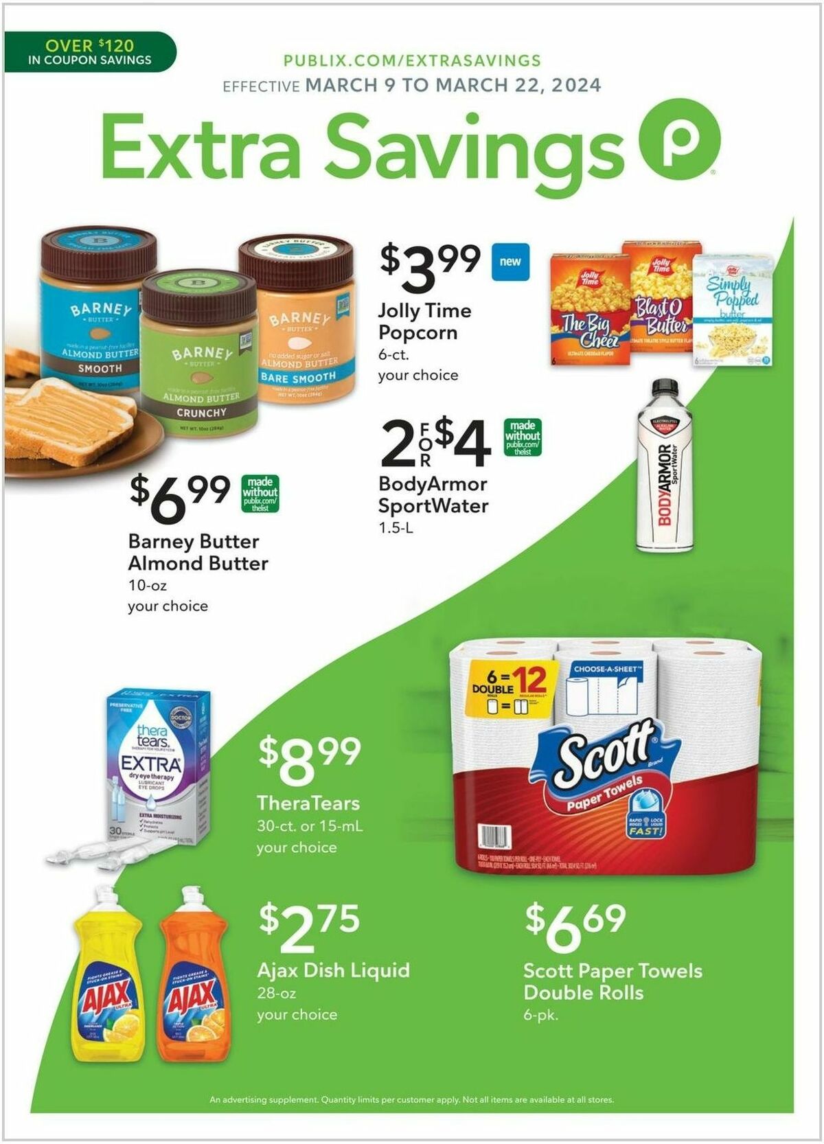 Publix Extra Savings Weekly Ad from March 9