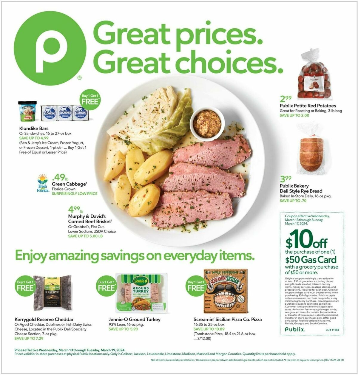Publix Weekly Ad from March 13