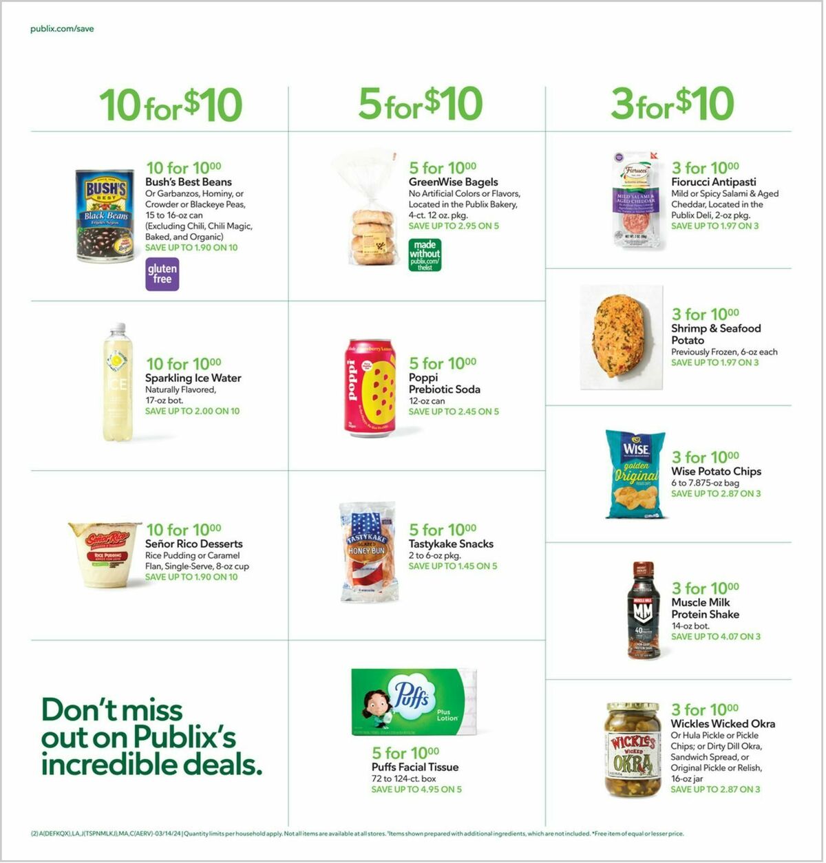Publix Weekly Ad from March 13