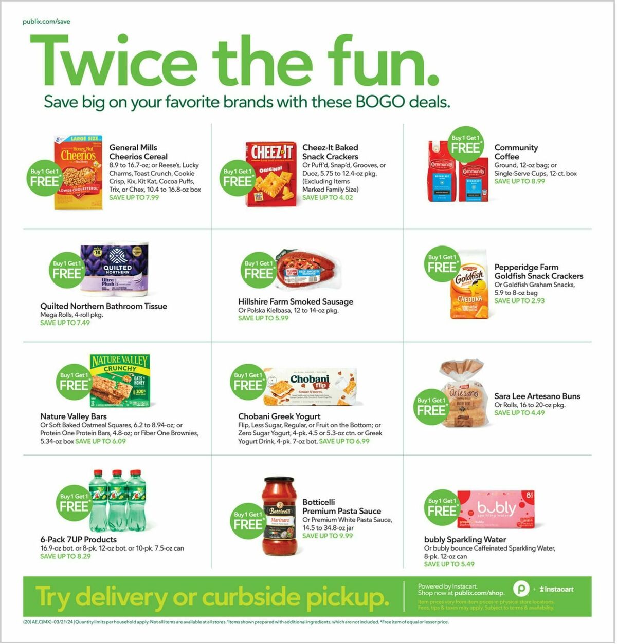 Publix Weekly Ad from March 20