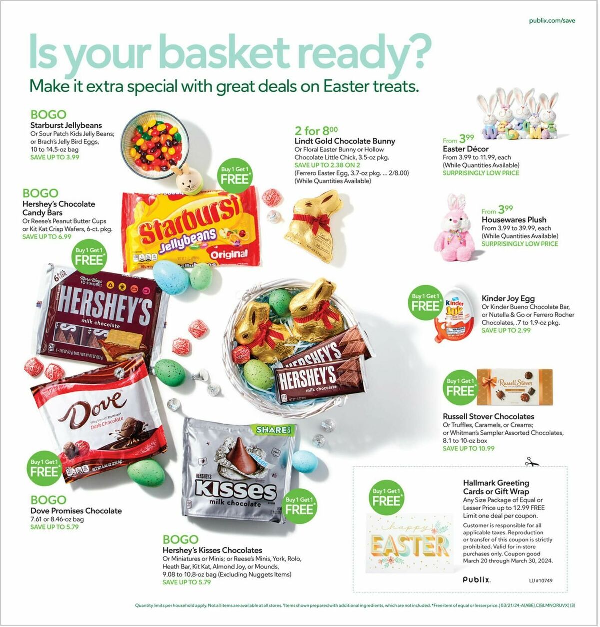 Publix Weekly Ad from March 20