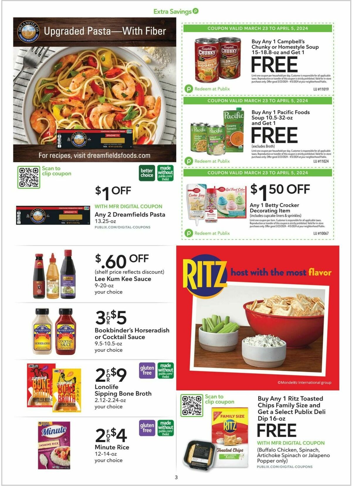 Publix Extra Savings Weekly Ad from March 23
