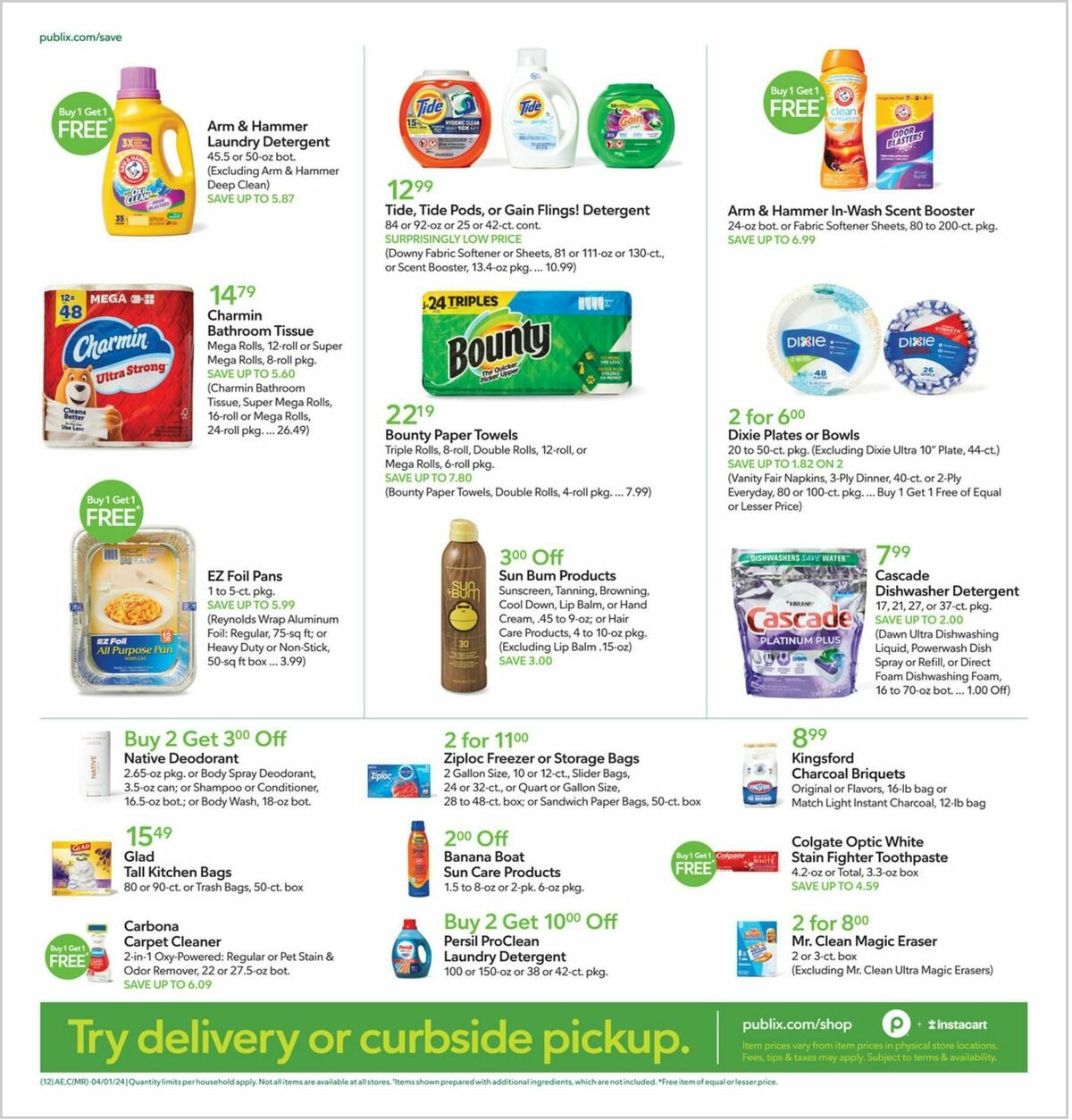 Publix Weekly Ad from April 1