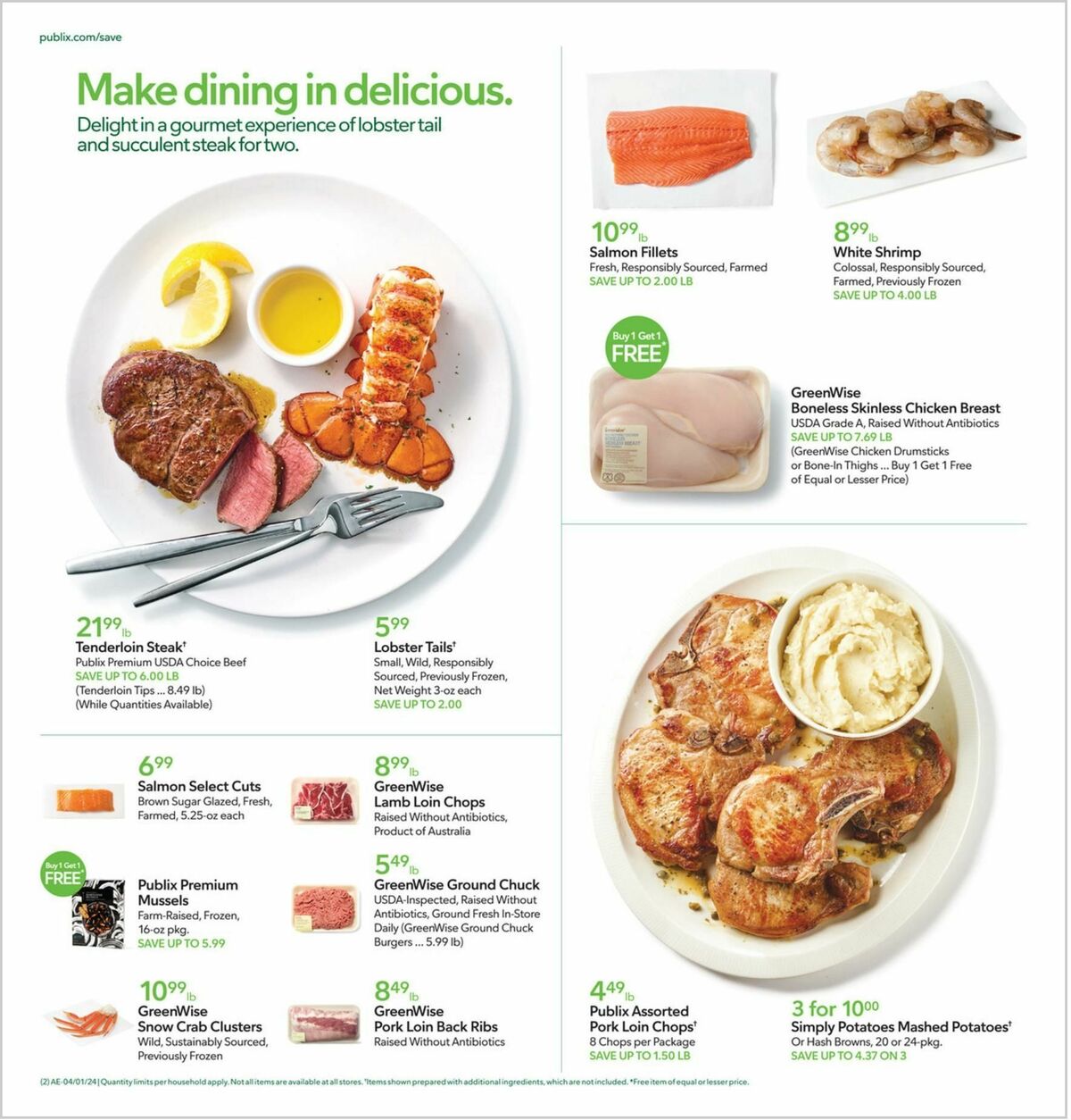 Publix Weekly Ad from April 1