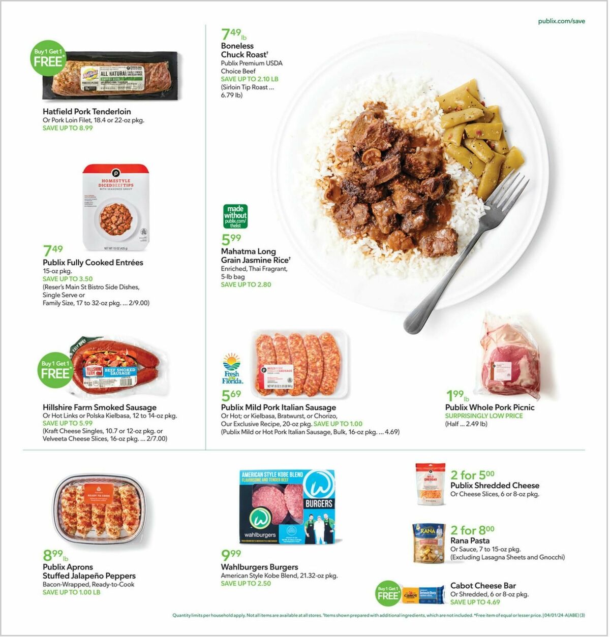 Publix Weekly Ad from April 1