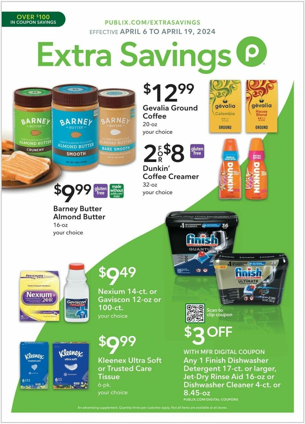 Publix Extra Savings Weekly Ad from April 6
