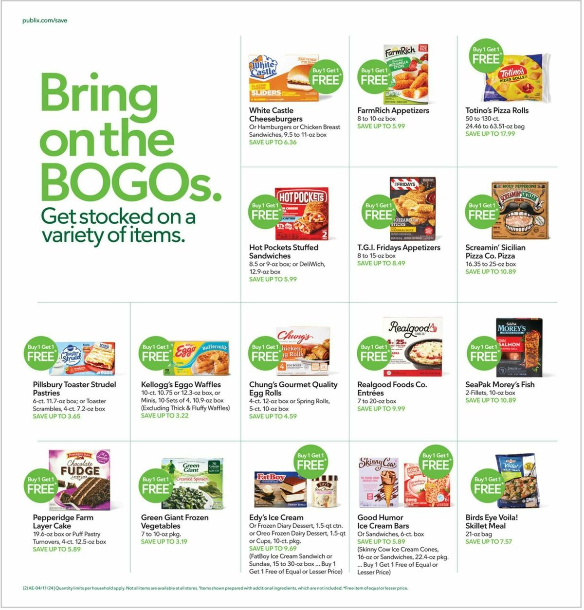 Publix Weekly Ad from April 10