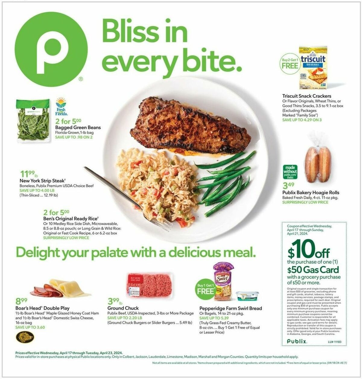 Publix Weekly Ad from April 17